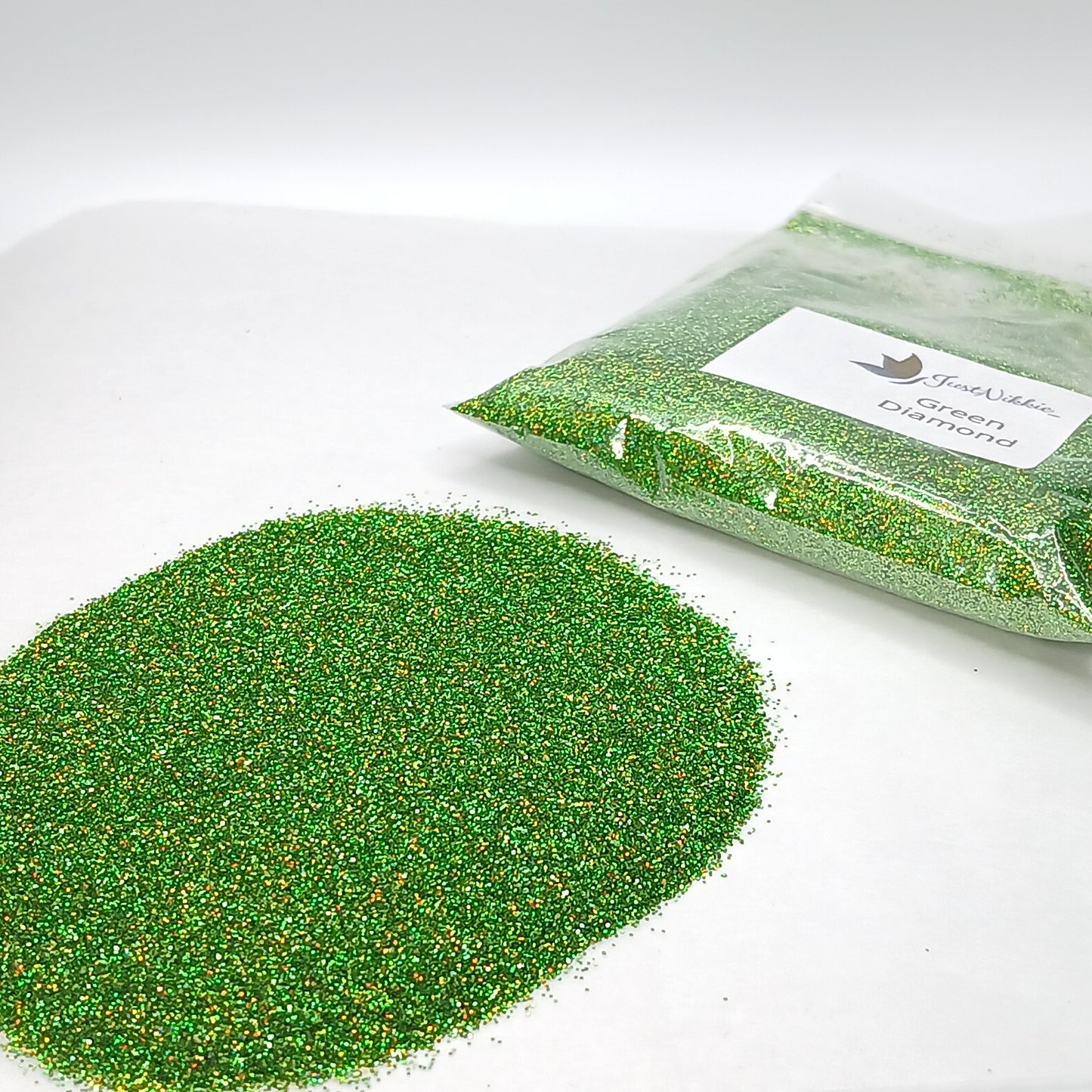 Green Diamond Holographic Glitter – Extra Fine Glitter