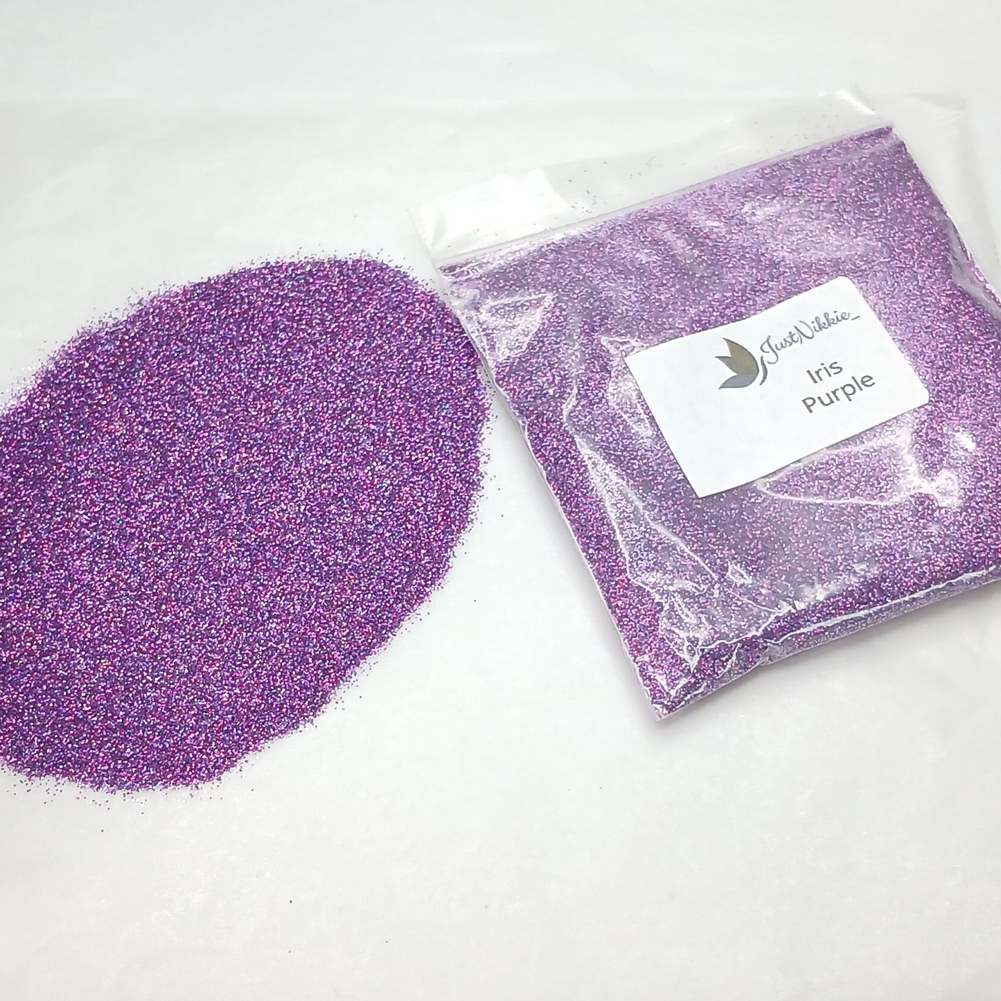 Iris Purple Holographic Glitter – Enchanting Purple Glitter