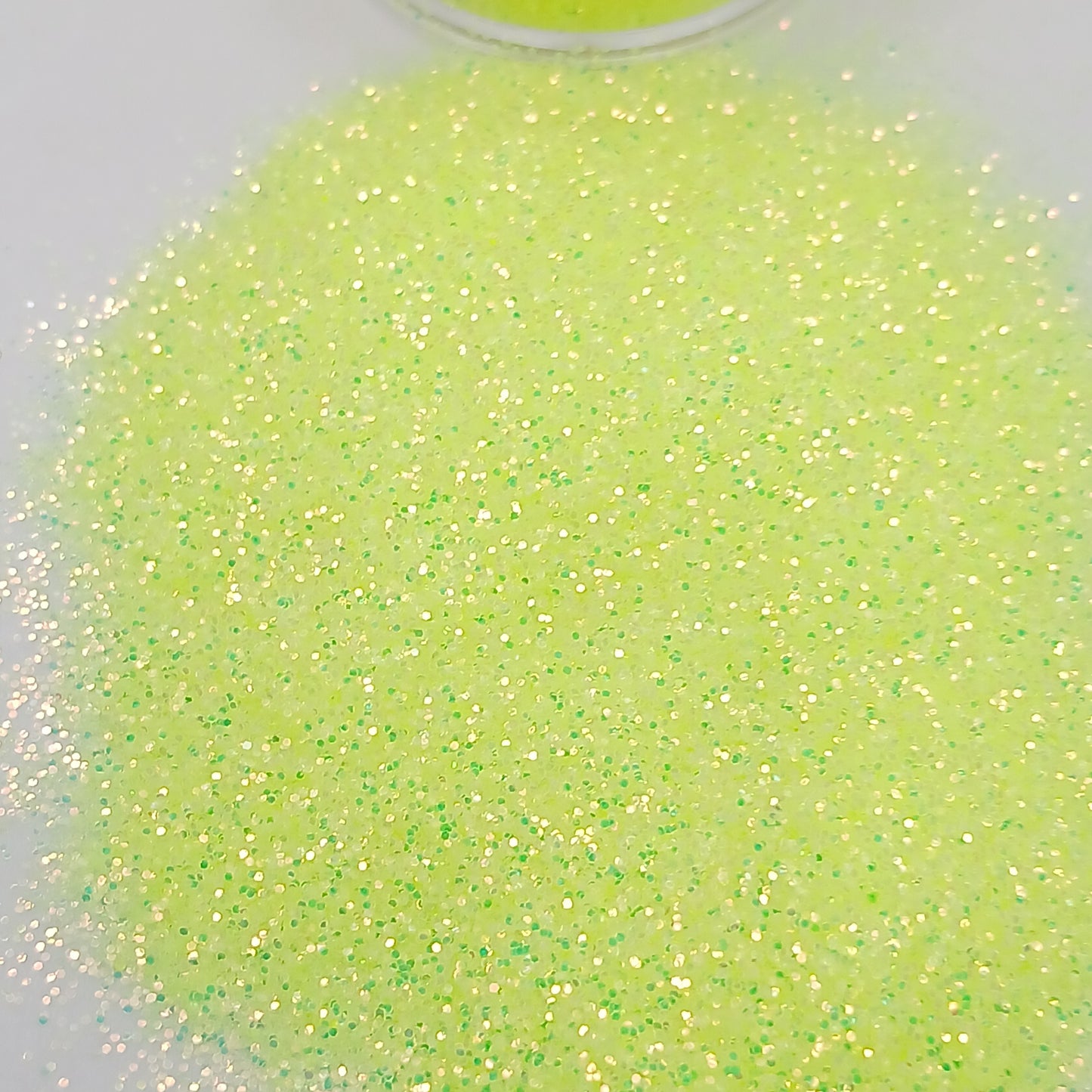 Lemon Lime - Yellow-Green Iridescent Glitter