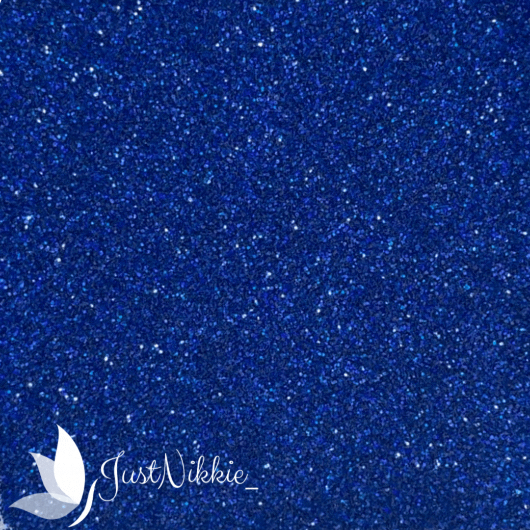Nikkie Blu Holographic Glitter – Captivating Dark Blue Extra Fine Glitter