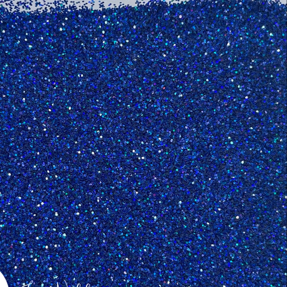 Nikkie Blu Holographic Glitter – Captivating Dark Blue Extra Fine Glitter