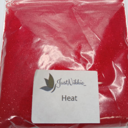 Heat Metallic Hot Red Glitter - Red Extra Fine Glitter