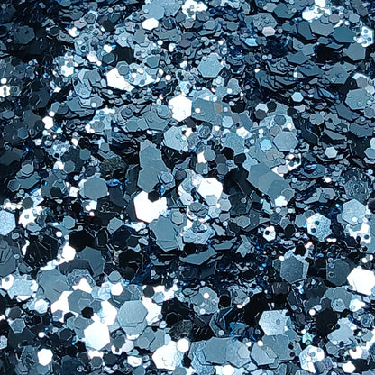 Electric Blue Metallic Glitter – Bold and Vibrant Blue Glitter