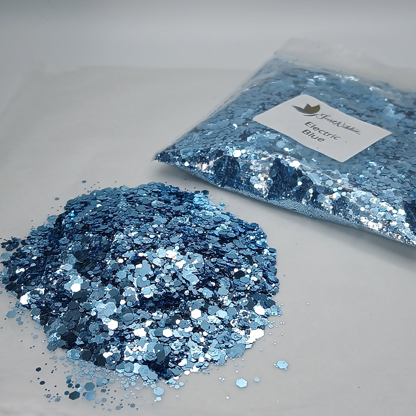 Electric Blue Metallic Glitter – Bold and Vibrant Blue Glitter