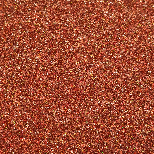 Fire Bird Holographic Glitter – Extra Fine Orange Red Hue Holographic Glitter