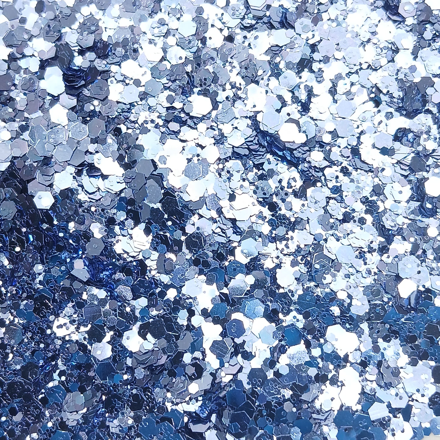 Dazzling Blue Metallic Glitter – Chunky Blend Blue Glitter