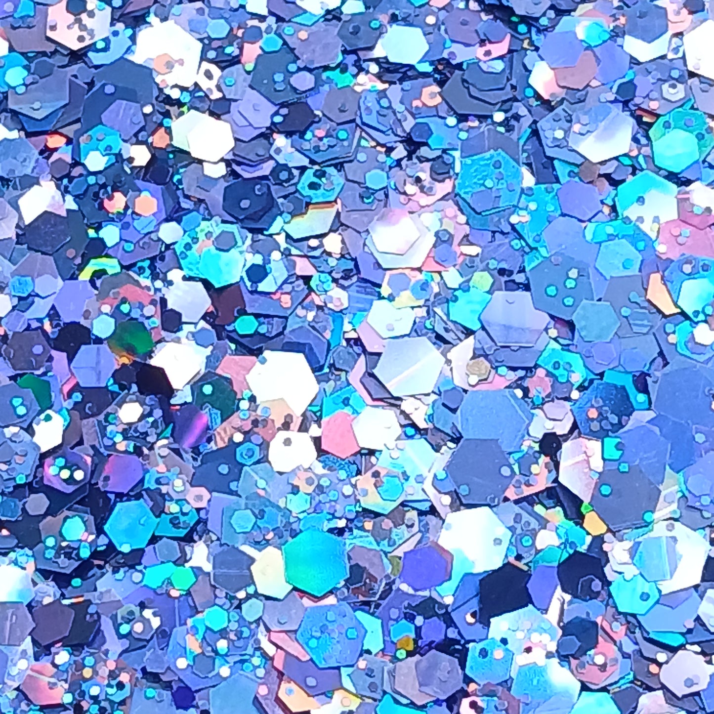 Blurple Haze Purple-Blue Holographic Glitter