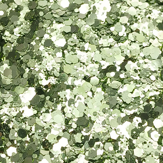 Emerald Green Metallic Chunky Glitter