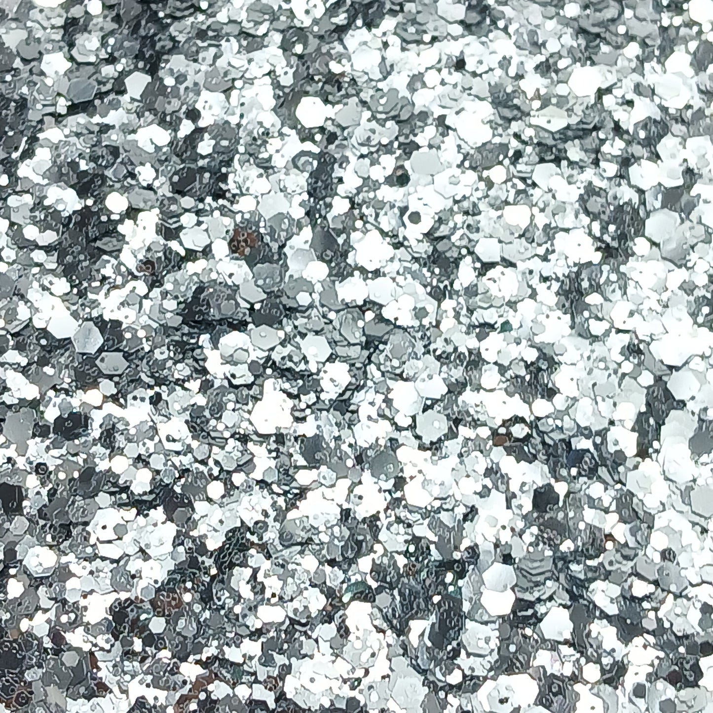 Silver Dream Metallic Chunky Glitter - Sliver Metallic Glitter Mix