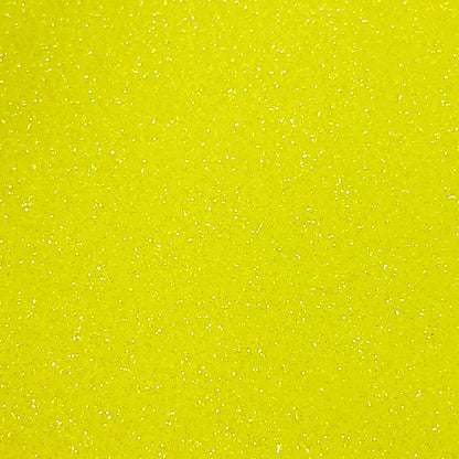 Neon Yellow Glitter – Extra Fine Yellow Iridescent Glitter
