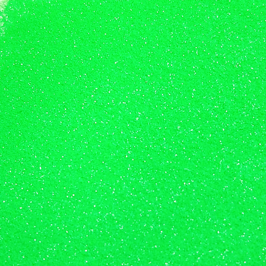 Neon Green Glitter - Extra Fine Iridescent Green Gliiter