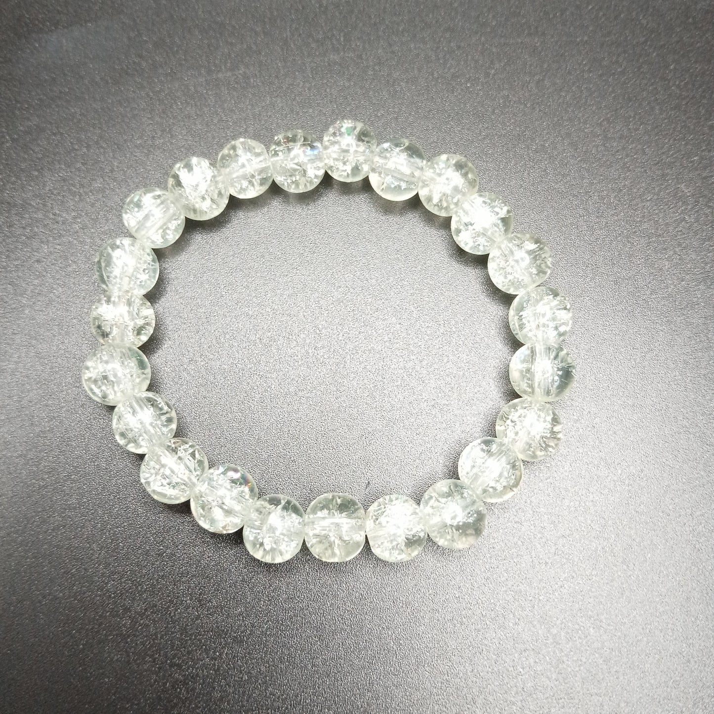 Vibrant Crackle Glass Bracelet Collection – A Kaleidoscope of Elegant Colors