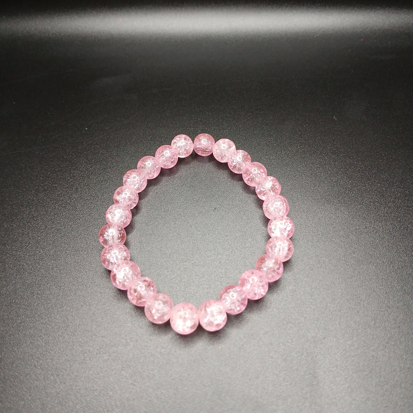 Vibrant Crackle Glass Bracelet Collection – A Kaleidoscope of Elegant Colors
