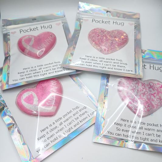 Pocket Hug Resin Heart – A Symbol of Love and Comfort