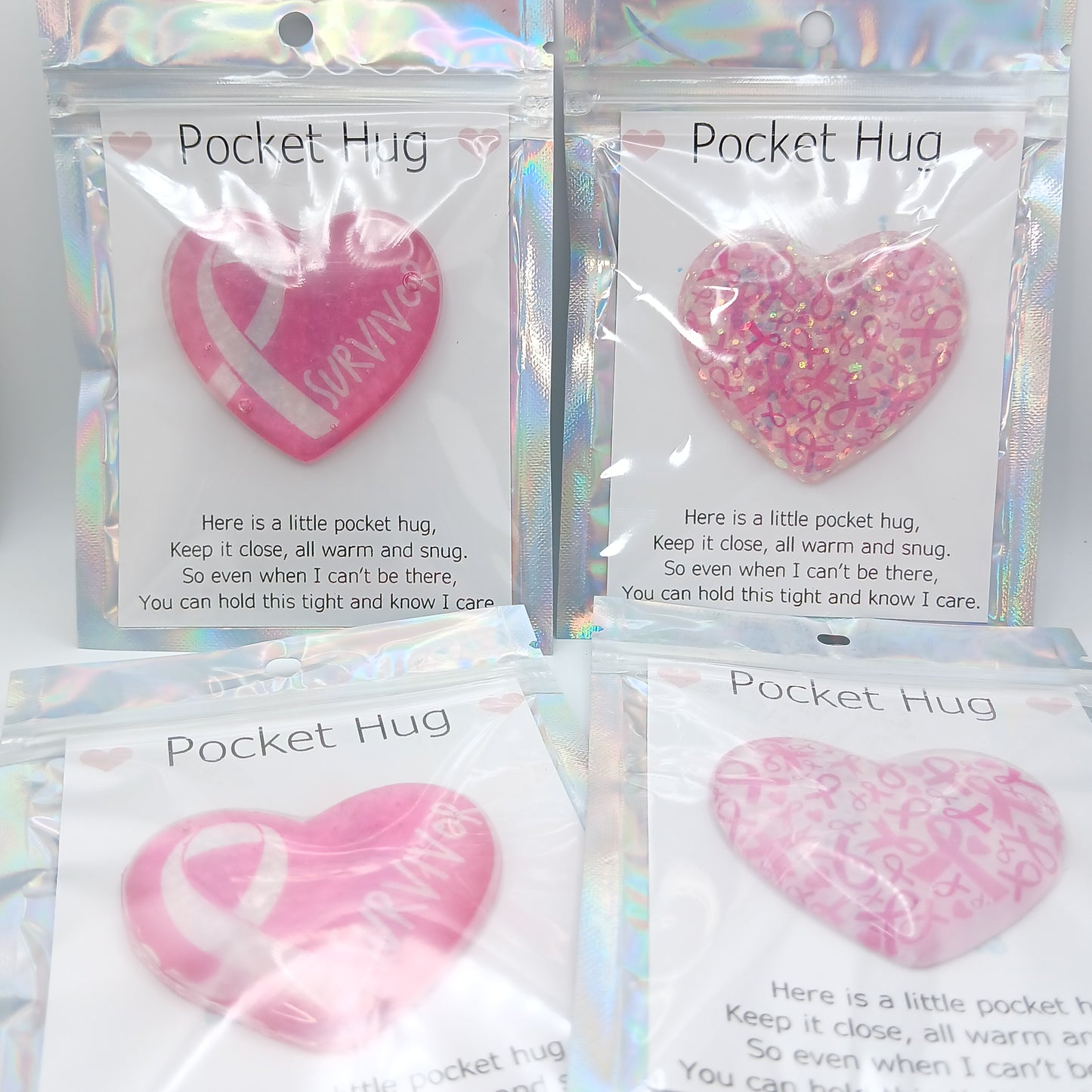 Pocket Hug Resin Heart – A Symbol of Love and Comfort