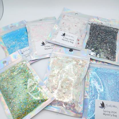 10g Glitter Mystery Packs – Leftovers from Past Mystery Bags