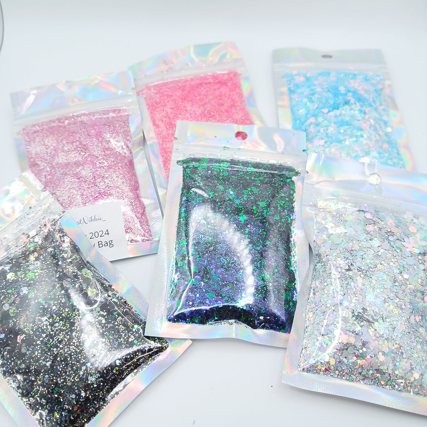 10g Glitter Mystery Packs – Leftovers from Past Mystery Bags