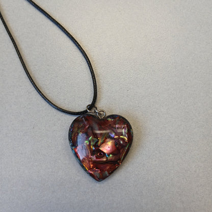 Genuine Abalone Shell Pendant Necklaces