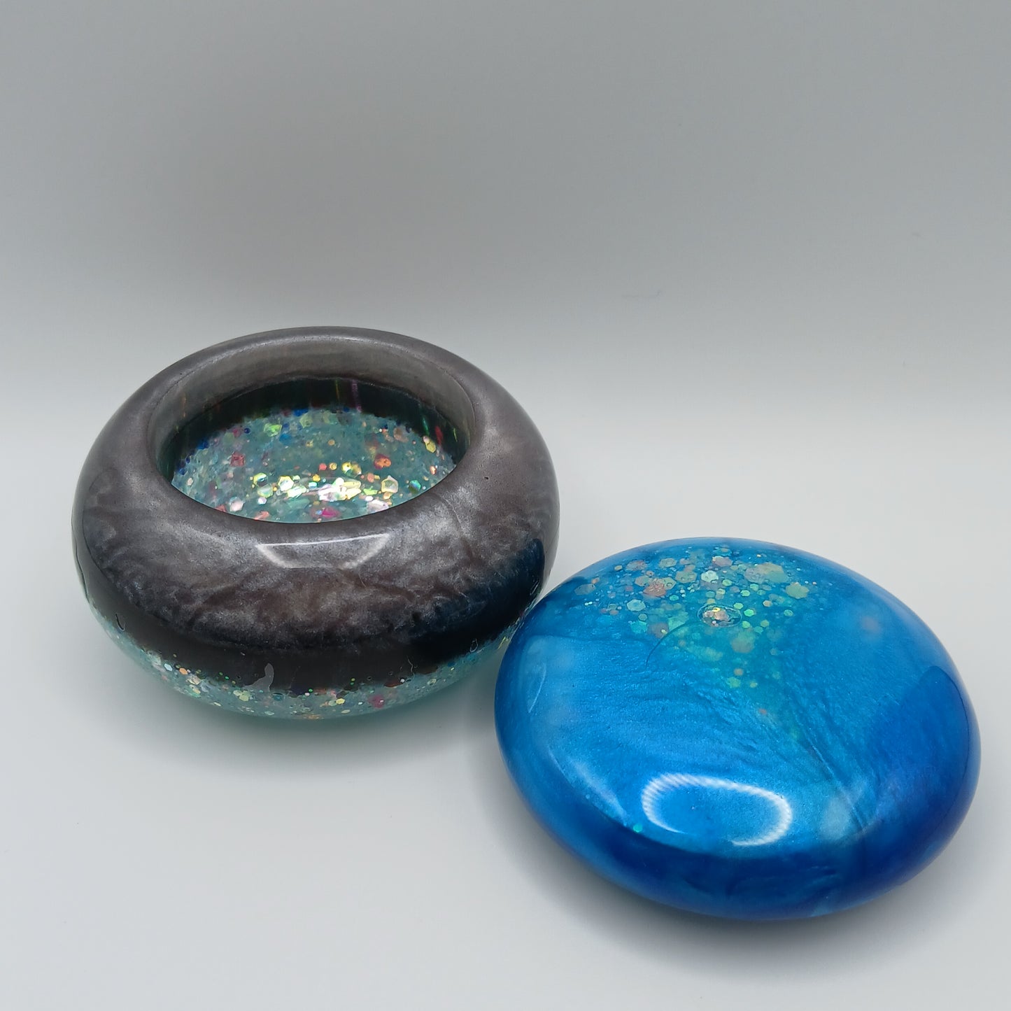 Handmade Resin Storage Jar