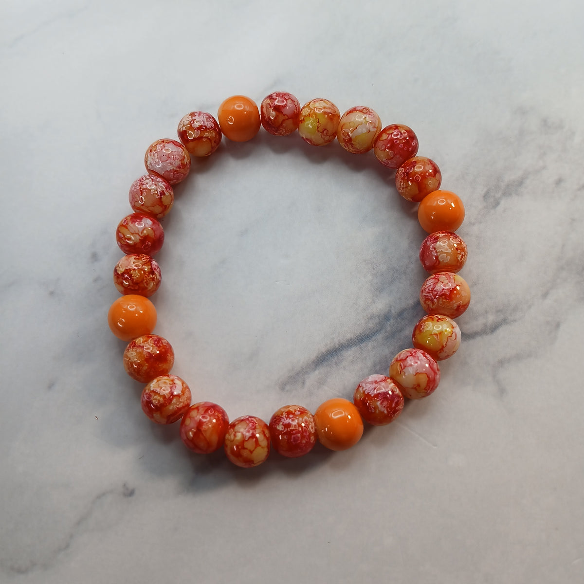 Fall Beaded Stretch Bracelets | Handmade Autumn Bracelet Collection