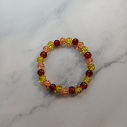 Fall Beaded Stretch Bracelets | Handmade Autumn Bracelet Collection