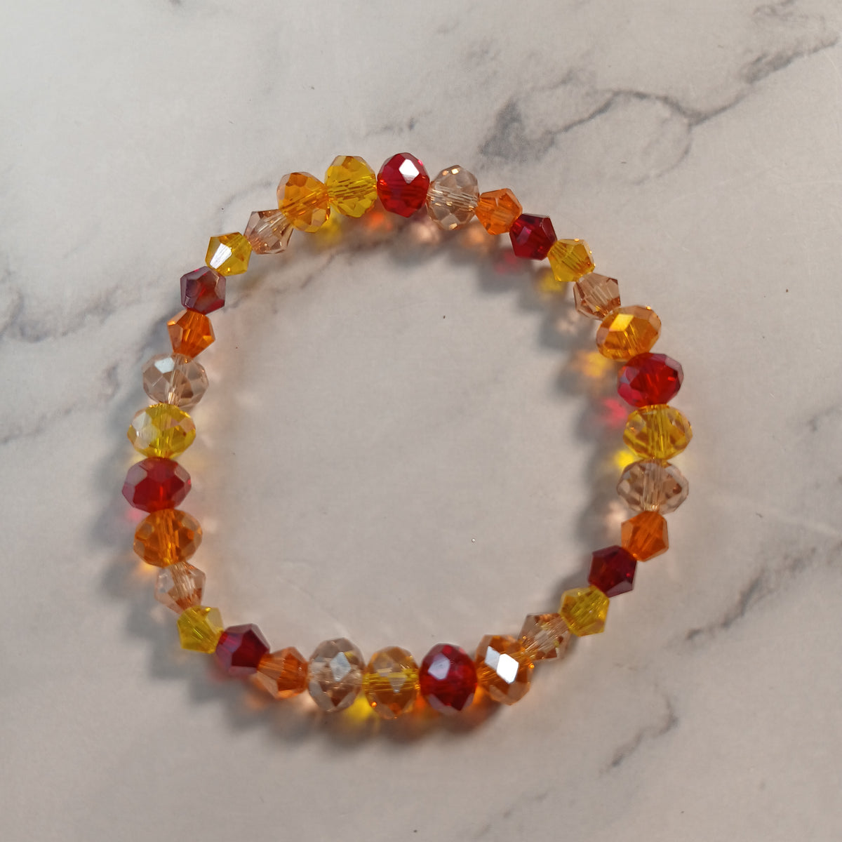 Fall Beaded Stretch Bracelets | Handmade Autumn Bracelet Collection