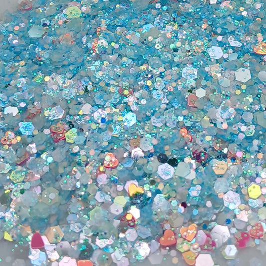 Blueberry Burst Glow-in-the-Dark Glitter