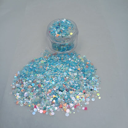 Blueberry Burst Glow-in-the-Dark Glitter