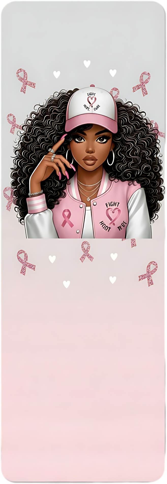 Fight with Style – Breast Cancer Awareness Bookmark