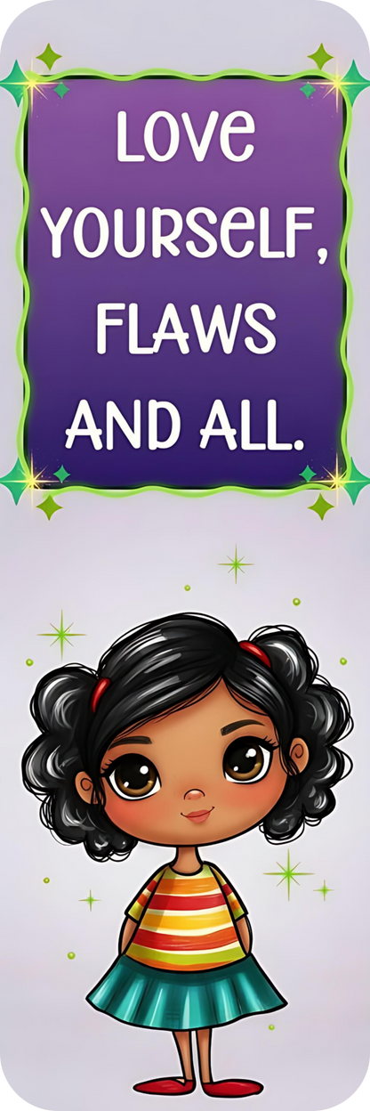 Inspirational Character Bookmarks for Kids – Uplifting Designs