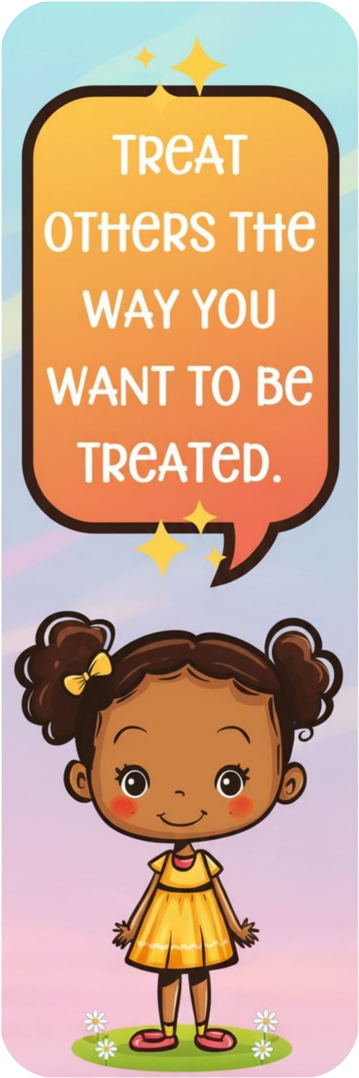 Inspirational Character Bookmarks for Kids – Uplifting Designs