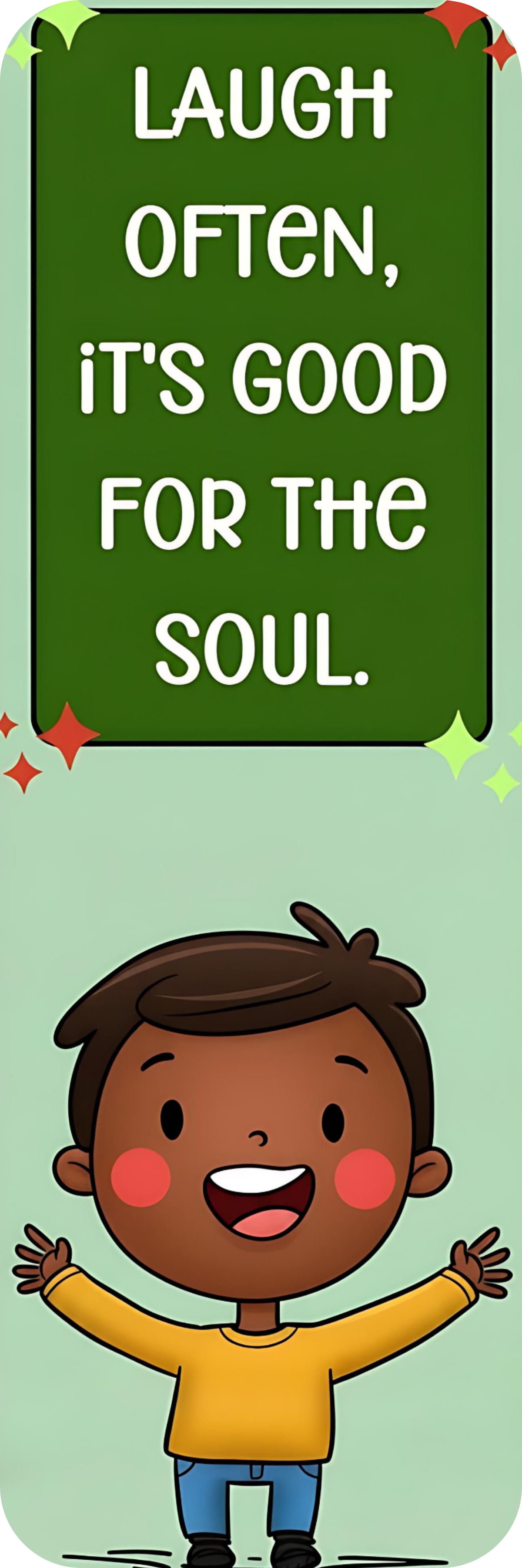 Inspirational Character Bookmarks for Kids – Uplifting Designs