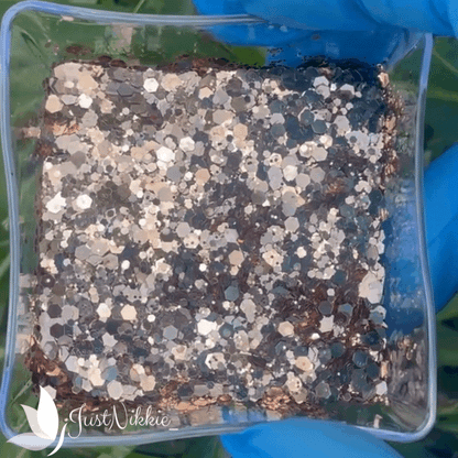 Bronzilla Metallic Glitter – Striking Bronze Chunky Glitter Mix
