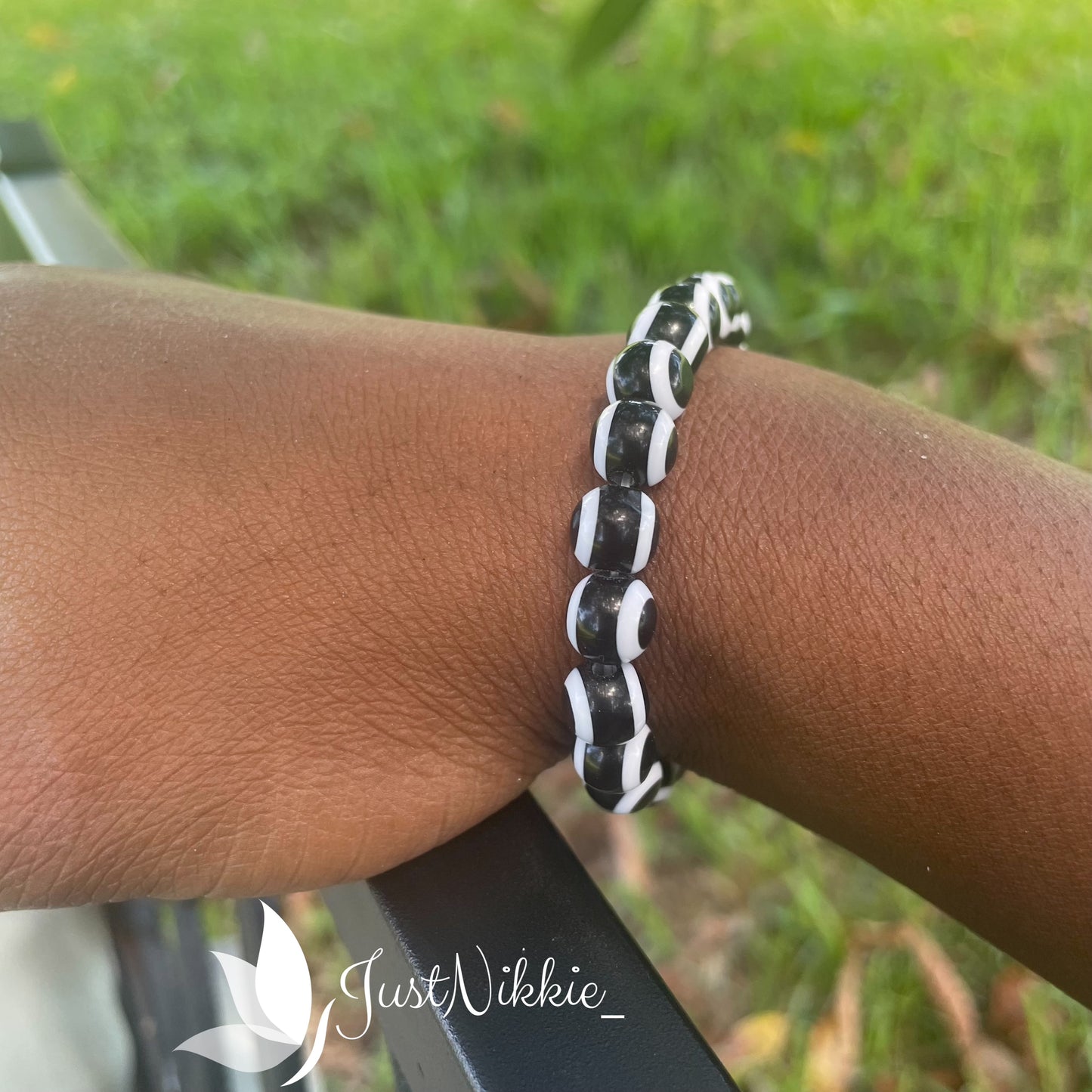 Evil Eye Bracelet Collection | 8mm Round Beaded Protective Bracelets in Various Colors