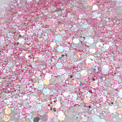 Cotton Candy Glow - Glow-in-the-Dark Pink Mix