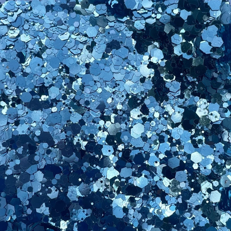 Electric Blue Metallic Glitter – Bold and Vibrant Blue Glitter