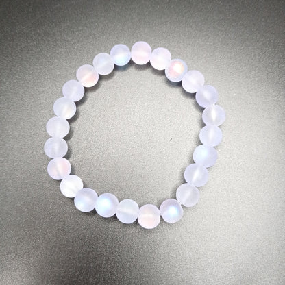Aurora Borealis Glass Bead Mix Bracelet Collection – 8mm