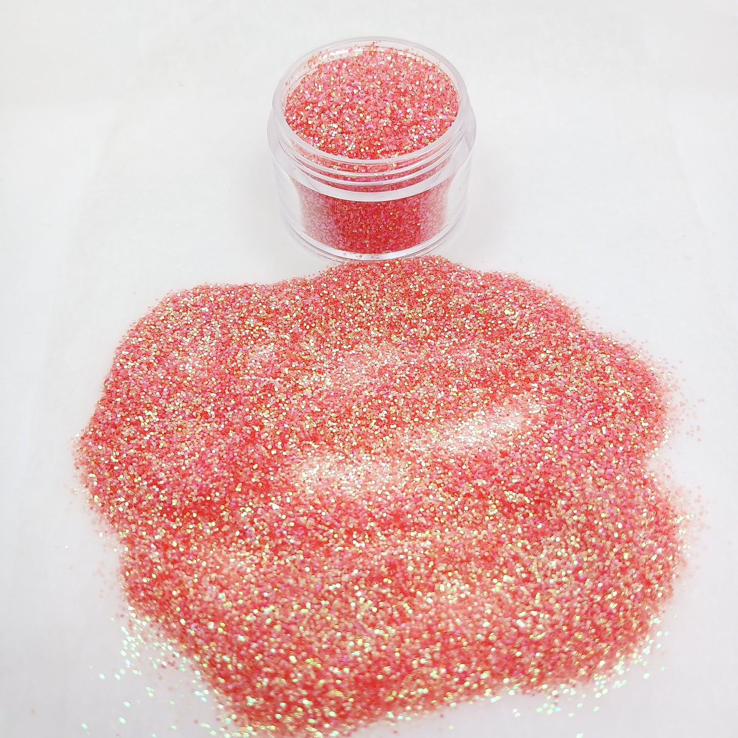 Flamingo Dream Iridescent Glitter – Peachy Pink Sparkle