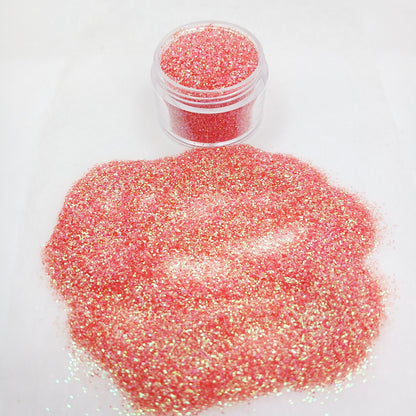 Flamingo Dream Iridescent Glitter – Peachy Pink Sparkle