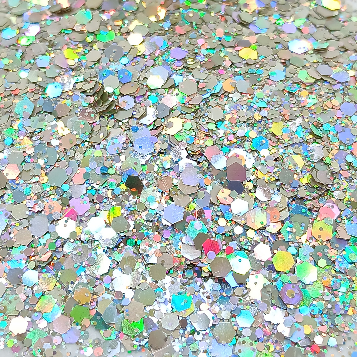 Glitch in the Sun  – UV Color-Changing Glitter