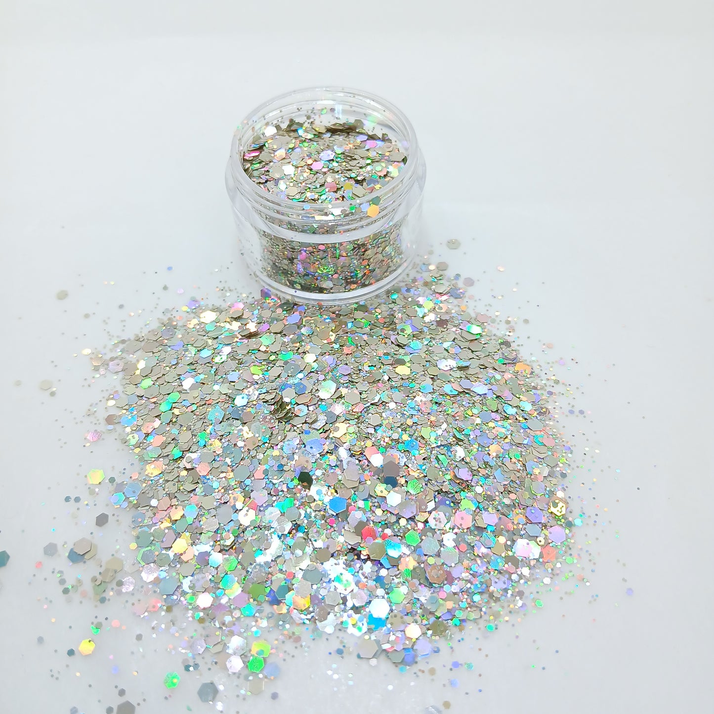 Glitch in the Sun  – UV Color-Changing Glitter