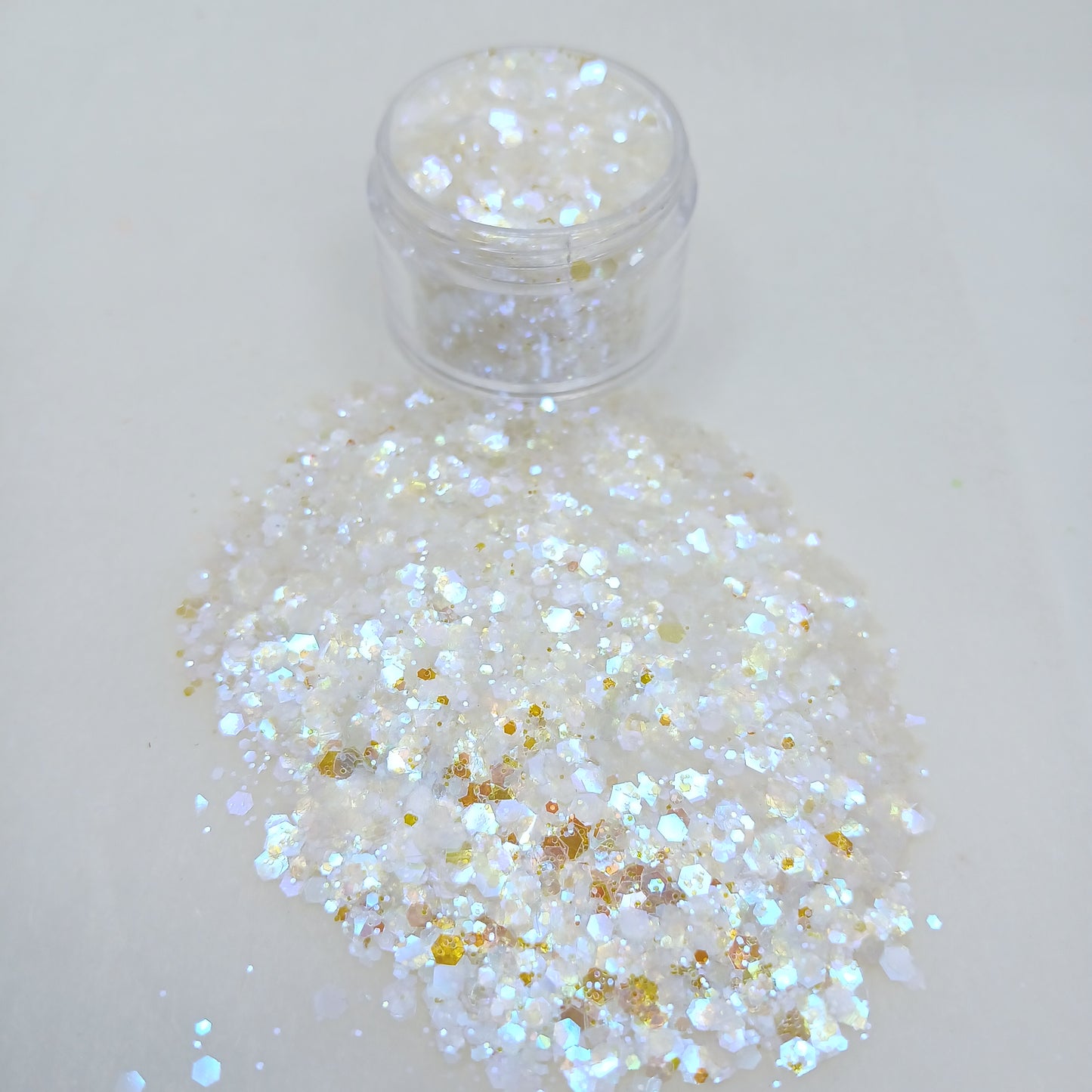 Golden Frost Iridescent Glitter