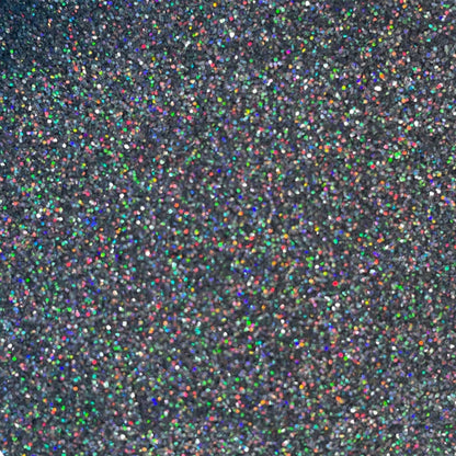 Midnight Stardust Black Holographic Glitter