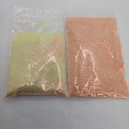 Mimosa Mood Temperature Color-Changing Glitter – Peach to Yellow Sparkle
