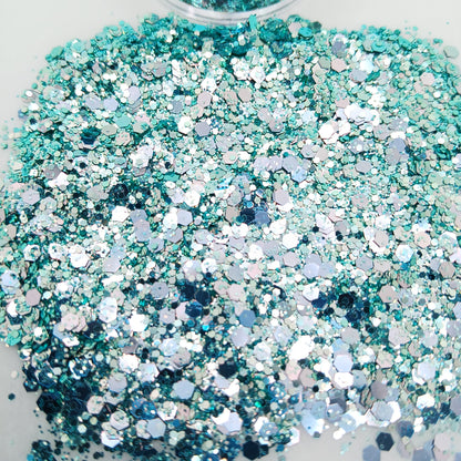 Minted Oasis Metallic Glitter – Chameleon