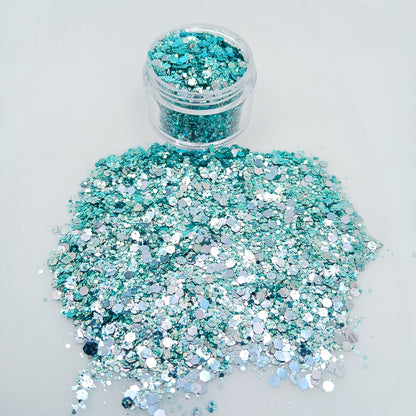 Minted Oasis Metallic Glitter – Chameleon