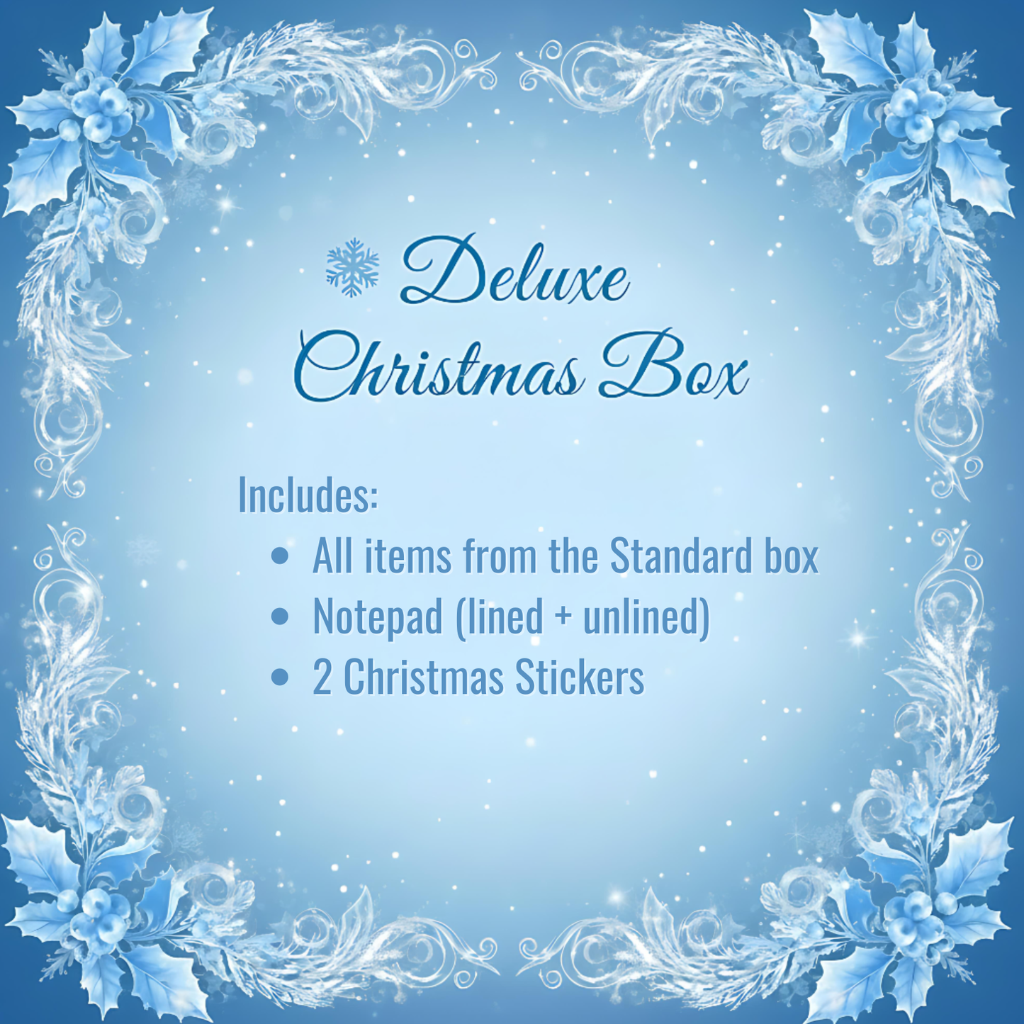 Christmas Stationery Mystery Box | Holiday Journaling & Planning Set