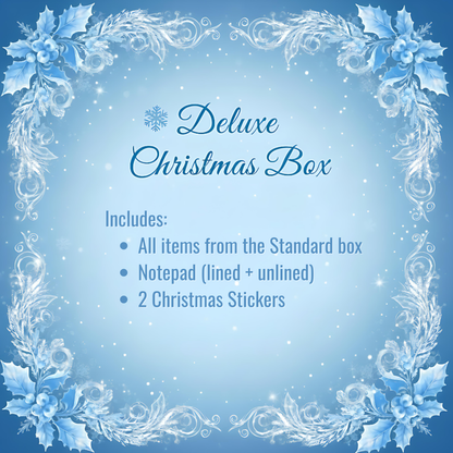 Christmas Stationery Mystery Box | Holiday Journaling & Planning Set