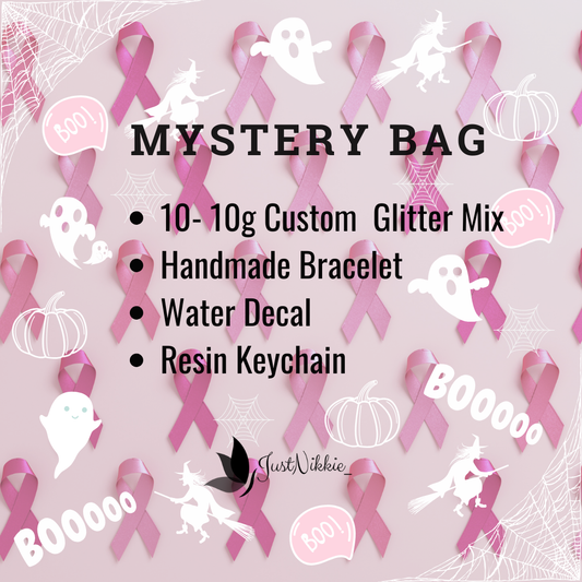 October Mystery Bags : Halloween, Breast Cancer Awareness & Fall