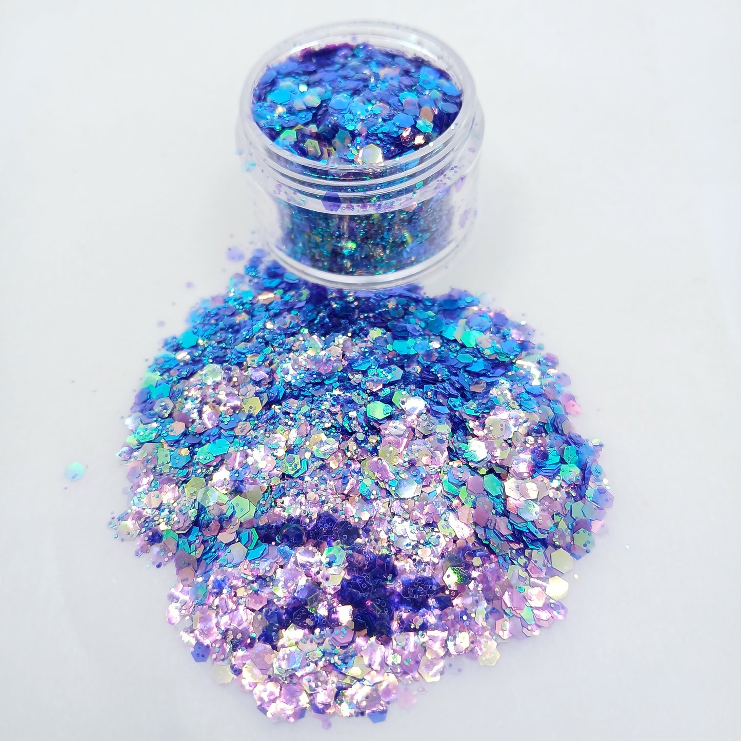 Mystic Lagoon Iridescent Chunky Glitter